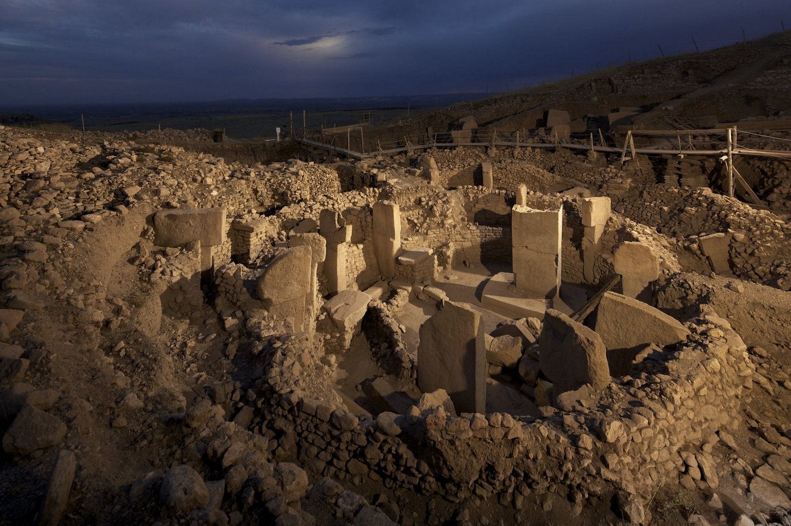 Gobleki Tepe Site during Gobleki Tepe Spiritual retreat